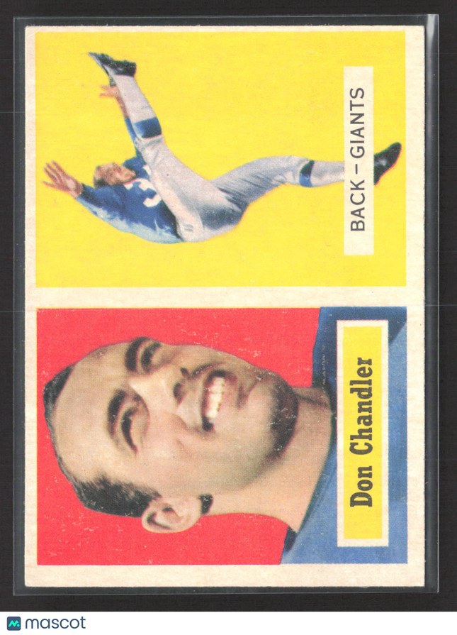 1957 Topps Don Chandler #23