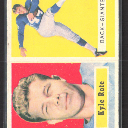 1957 Topps Kyle Rote #59