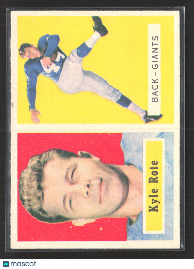 1957 Topps Kyle Rote #59