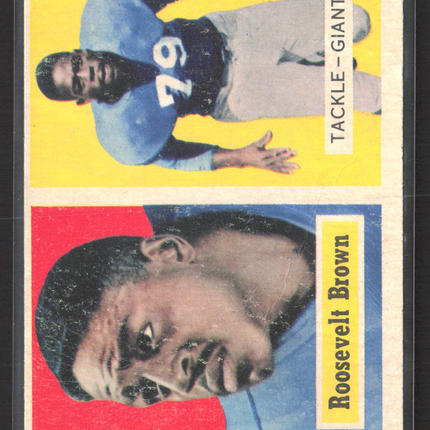 1957 Topps Roosevelt Brown #11