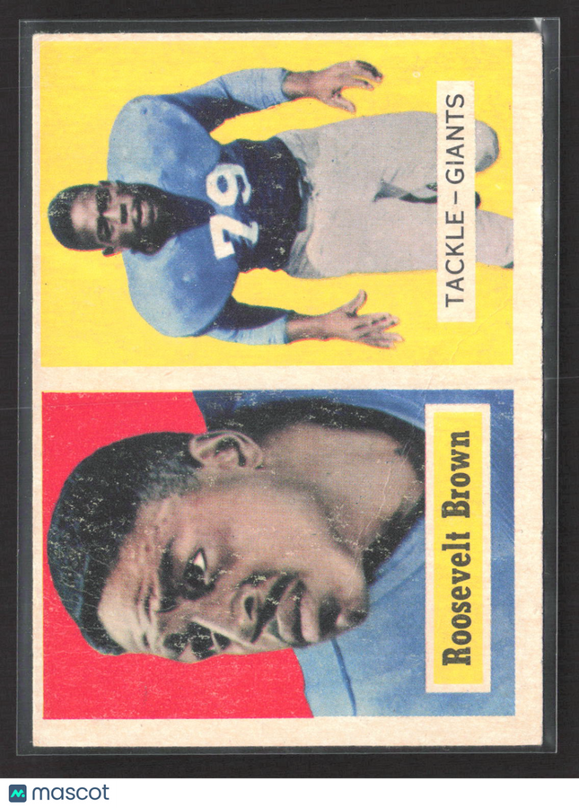 1957 Topps Roosevelt Brown #11