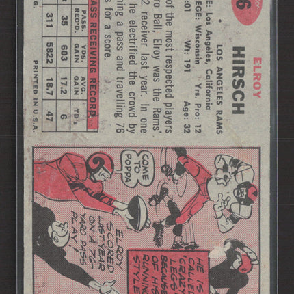 1957 Topps Elroy Hirsch #46