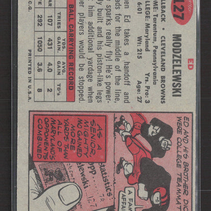 1957 Topps Ed Modzelewski #127