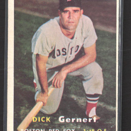 1957 Topps Dick Gernert #202