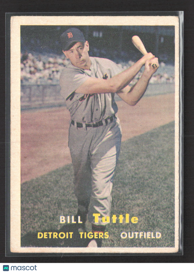 1957 Topps Bill Tuttle #72