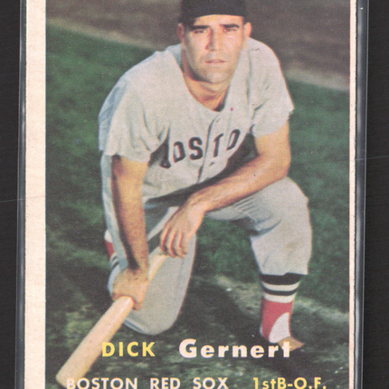 1957 Topps Dick Gernert #202