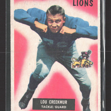 1955 Bowman Lou Creekmur #112