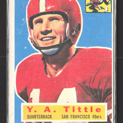 1956 Topps Y. A. Tittle #86