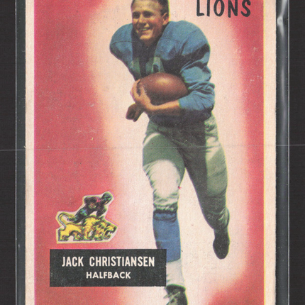 1955 Bowman Jack Christiansen #28