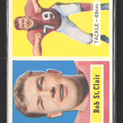 1957 Topps Bob St. Clair #18