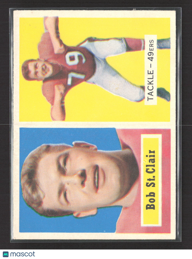 1957 Topps Bob St. Clair #18