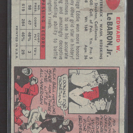 1957 Topps Eddie LeBaron #1