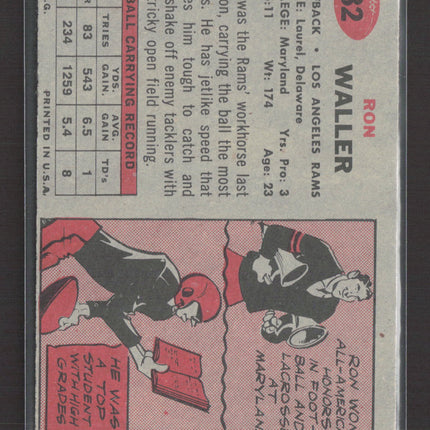 1957 Topps Ron Waller #82