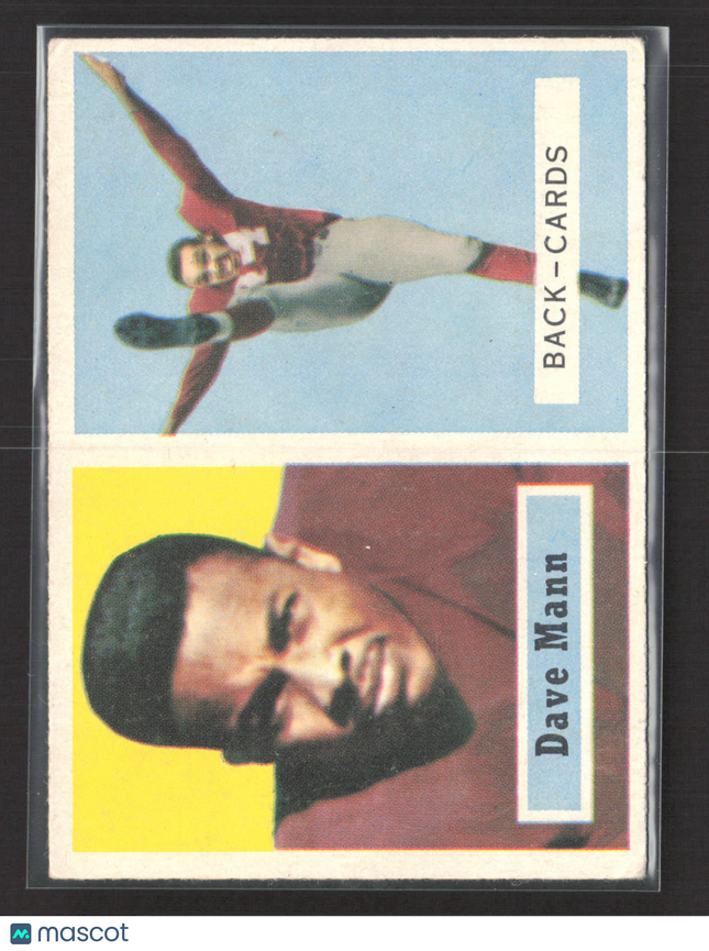 1957 Topps Dave Mann #50