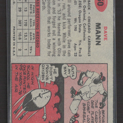 1957 Topps Dave Mann #50