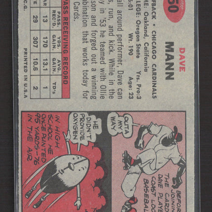1957 Topps Dave Mann #50