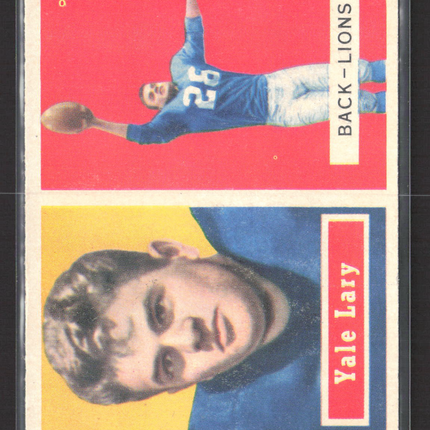 1957 Topps Yale Lary #68