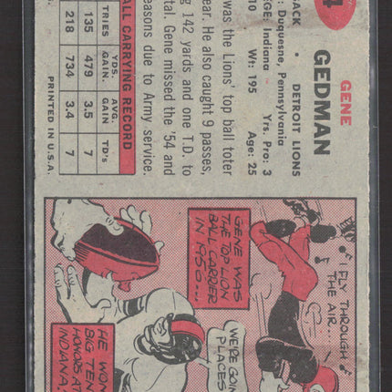 1957 Topps Gene Gedman #44