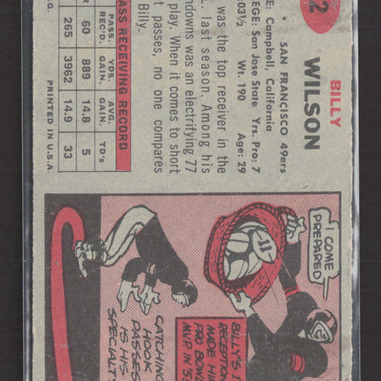1957 Topps Billy Wilson #42
