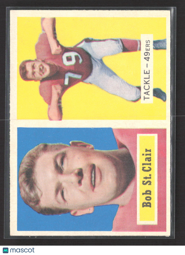 1957 Topps Bob St. Clair #18