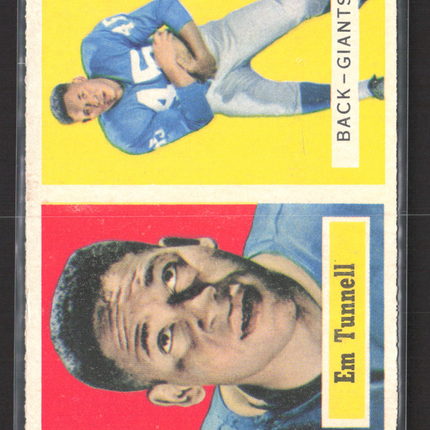 1957 Topps Emlen Tunnell #35