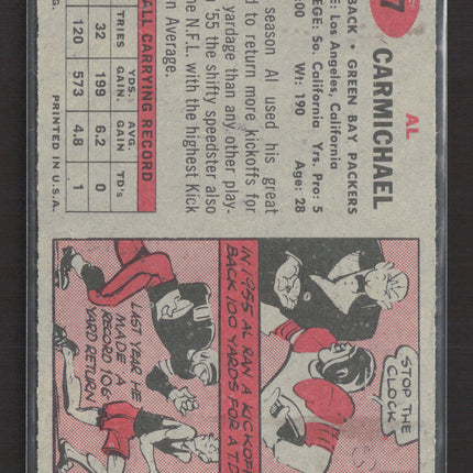 1957 Topps Al Carmichael #57