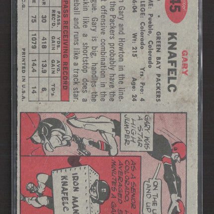 1957 Topps Gary Knafelc #45