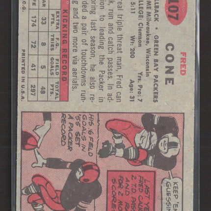 1957 Topps Fred Cone #107