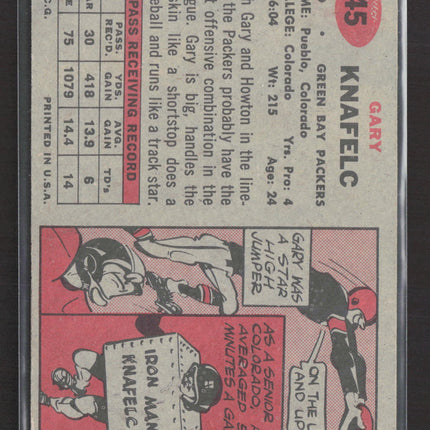 1957 Topps Gary Knafelc #45