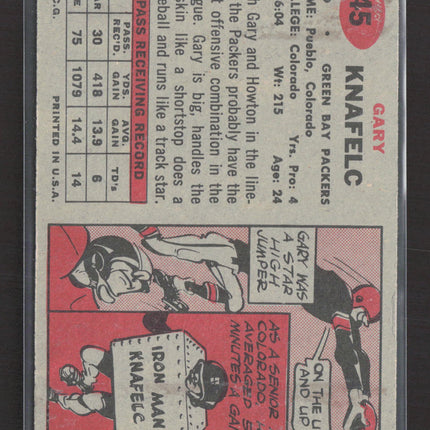1957 Topps Gary Knafelc #45