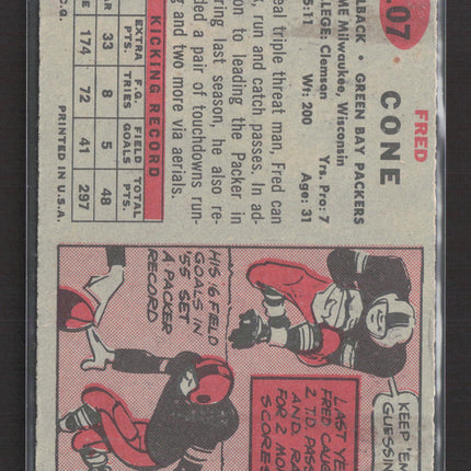 1957 Topps Fred Cone #107