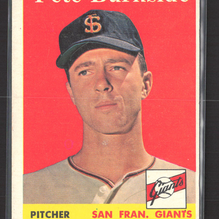 1958 Topps Pete Burnside #211