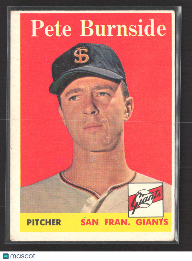1958 Topps Pete Burnside #211