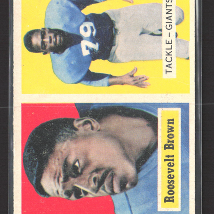1957 Topps Roosevelt Brown #11