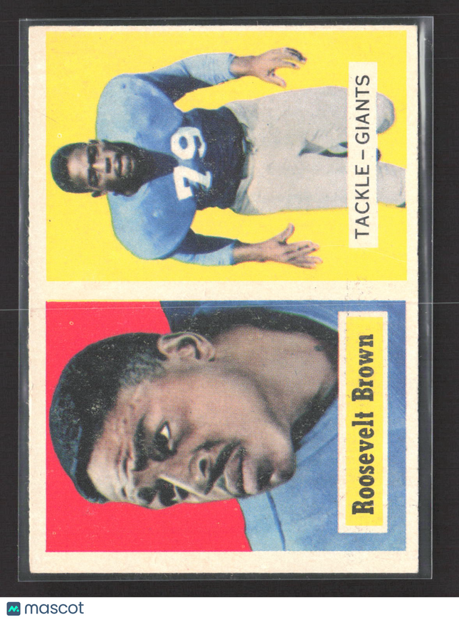 1957 Topps Roosevelt Brown #11