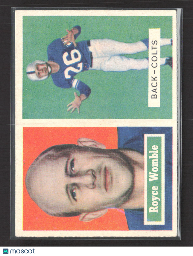 1957 Topps Royce Womble #86