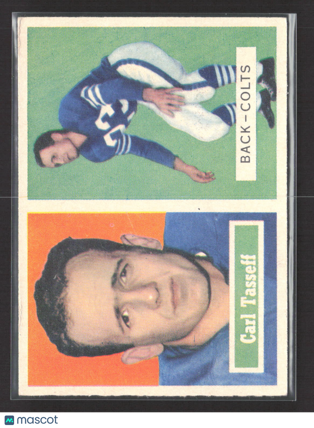 1957 Topps Carl Tasseff #77