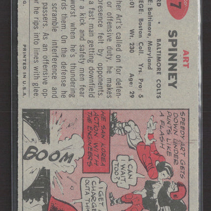 1957 Topps Art Spinney #17
