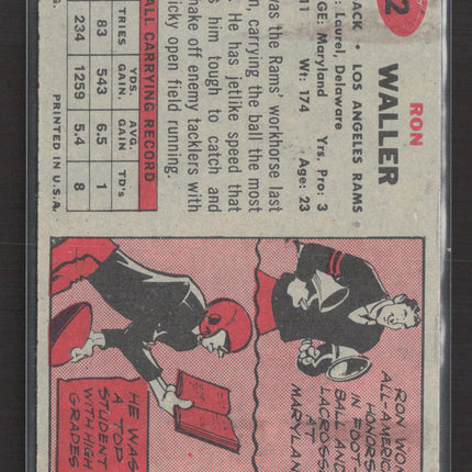 1957 Topps Ron Waller #82
