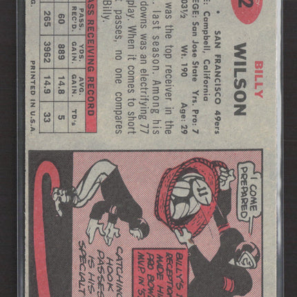 1957 Topps Billy Wilson #42