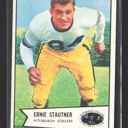 1954 Bowman Ernie Stautner #118
