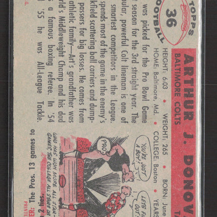 1956 Topps Arthur Donovan #36
