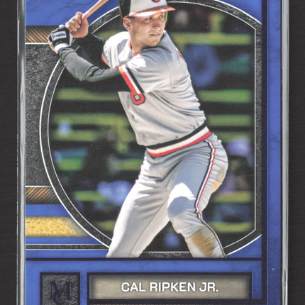 2025 Topps Museum Collection Cal Ripken Jr. #40 Blue 125/150