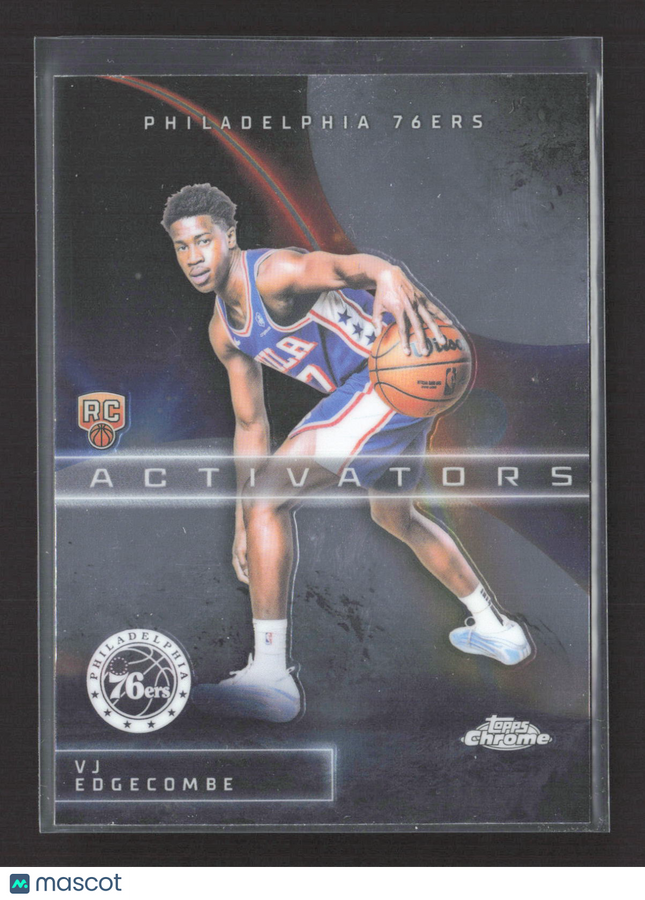 2025 Topps Chrome Activators VJ Edgecombe #AC-13 RC