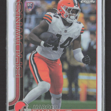 2025 Topps Chrome Harold Fannin Jr. #339 Refractor RC