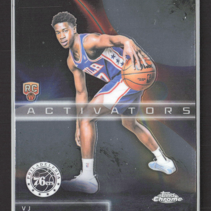 2025 Topps Chrome Activators VJ Edgecombe #AC-13 RC