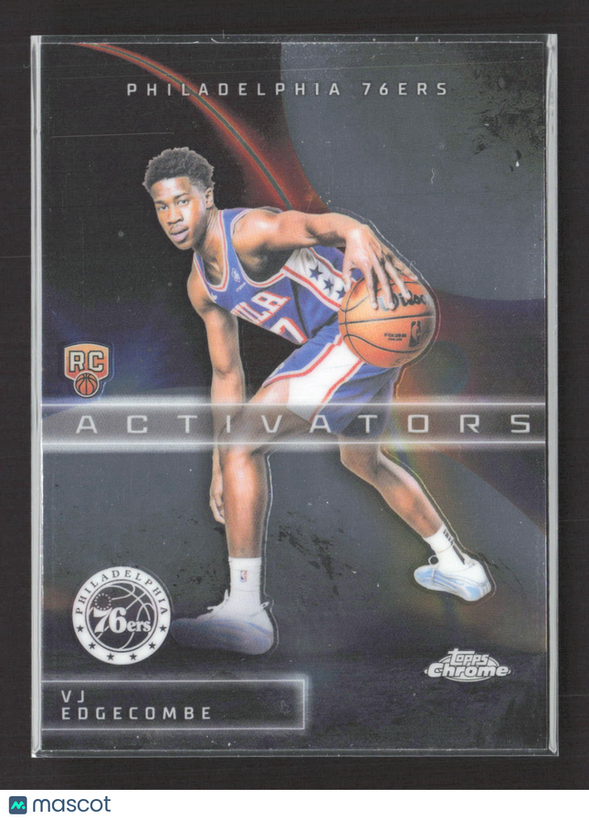 2025 Topps Chrome Activators VJ Edgecombe #AC-13 RC
