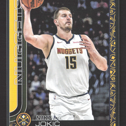 2025 Topps Flagship Nikola Jokic #101 Team Border
