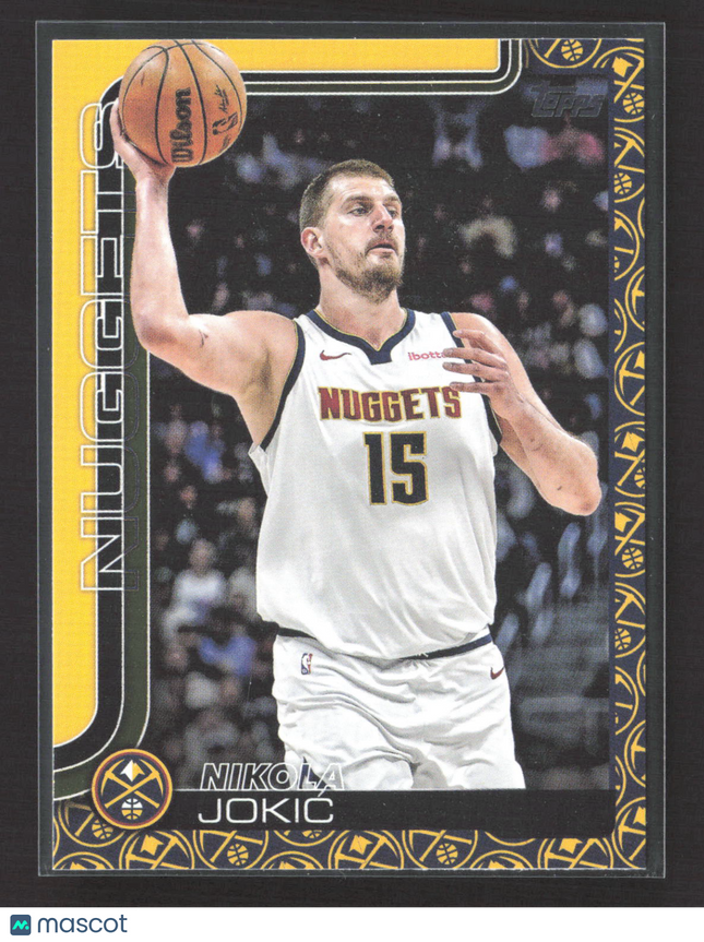 2025 Topps Flagship Nikola Jokic #101 Team Border