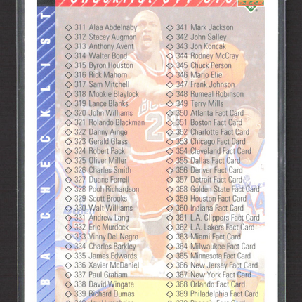 1992 Upper Deck Michael Jordan #419 Checklist